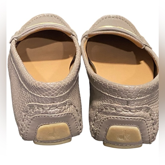 Calvin Klein Linsey Loafer, Gold Hardware, Academia, Gilmore Girl, size 7M - Picture 8 of 12